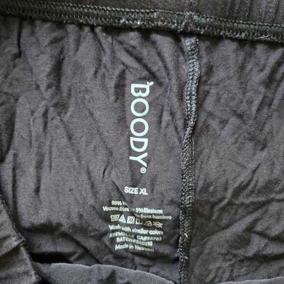 Boody Pajama Set Black XL - Picture 3 of 4